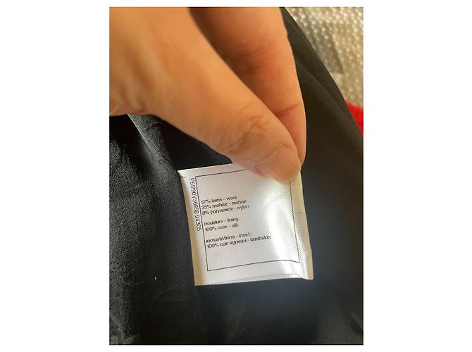 Cambon Chanel 2015P Giacca nera Paris-Salzburg 38 Nero - vista 5