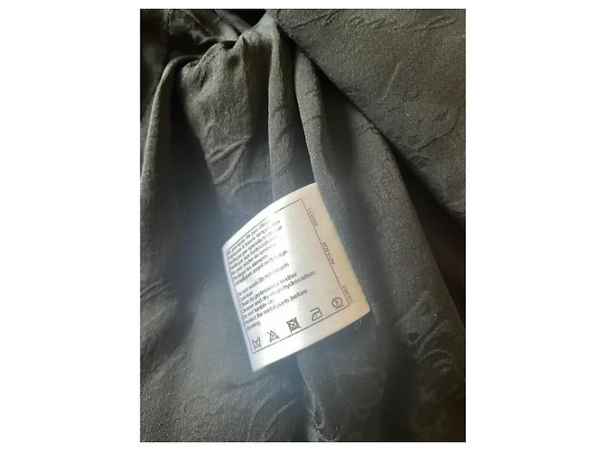 Cambon Chanel 2015P Giacca nera Paris-Salzburg 38 Nero - vista 6