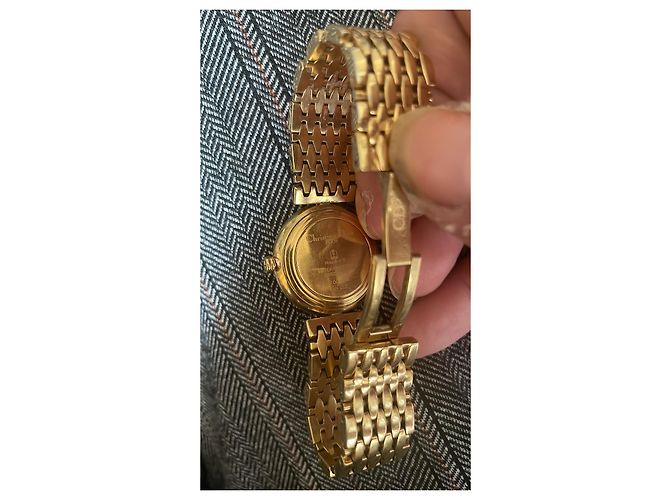 Christian Dior Uhr vergoldet Gold hardware - Ansicht 2