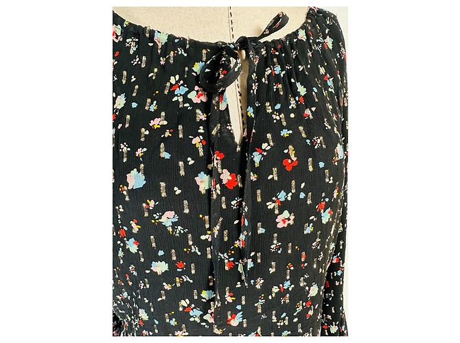 Top in seta SéZane multicolore - vista 2