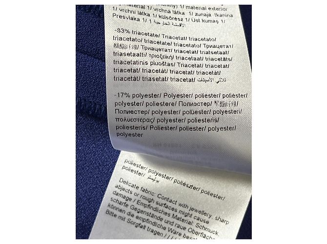 Escada Vestido capa Doriasco en azul cobalto - vista 6