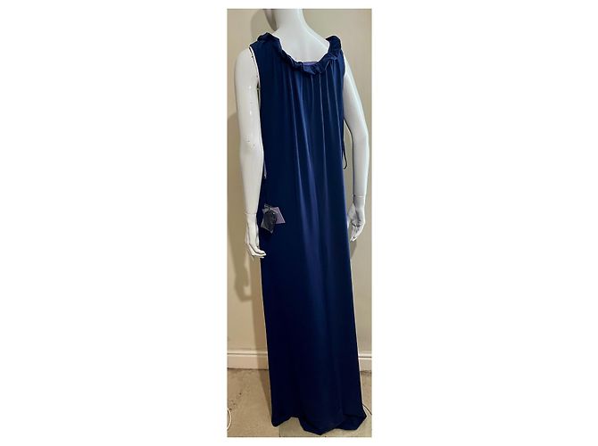 Vera Wang Abito senza maniche decorato in blu scuro Blu navy - vista 6