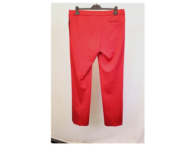 Valentino Garavani Archive Trainingsjacke und Hose mit Streifen aus rotem Polyester - Ansicht 15