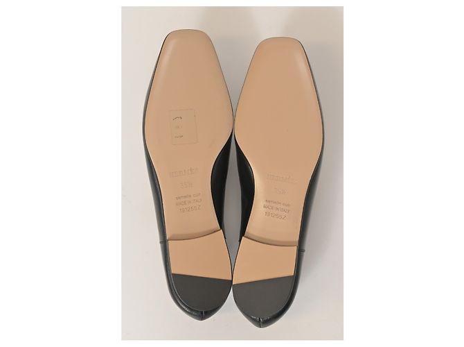 Mocassini Hermès Time in pelle nera Nero - vista 13