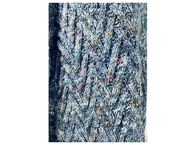 Henrik Vibskov Poncho Oversize Pullover Wolle Mehrfarben - Ansicht 6