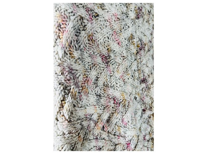 Henrik Vibskov Oversize Poncho Pullover Wolle Mehrfarben - Ansicht 6
