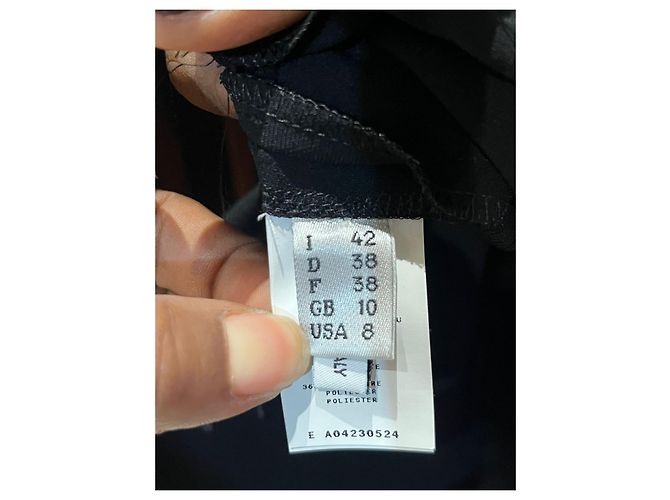 Moschino Kurzes Kleid Schwarz - Ansicht 4