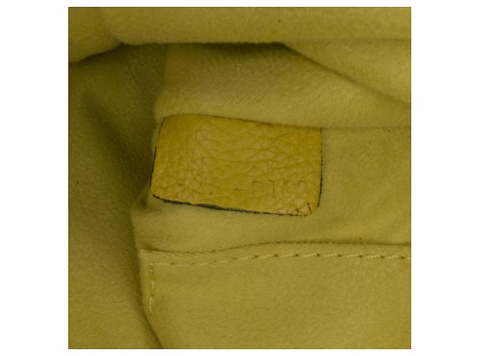 Luggage Céline Bolsa Celine Amarelo Nano Bagagem - vista 8