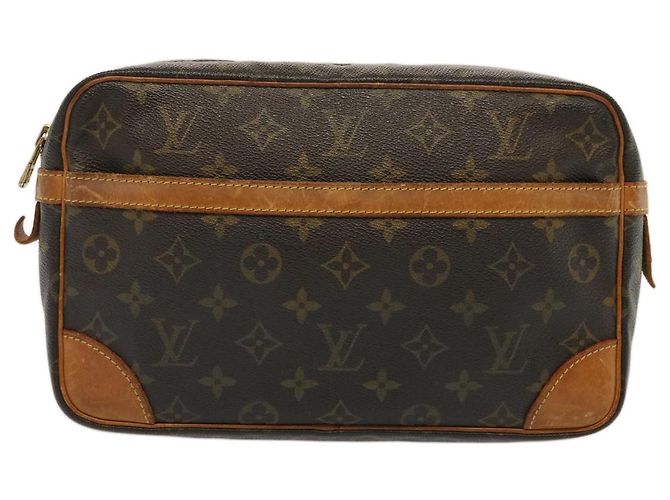 LOUIS VUITTON Monogramma Compiegne 28 Pochette M51845 LV Auth 73470 - vista 14