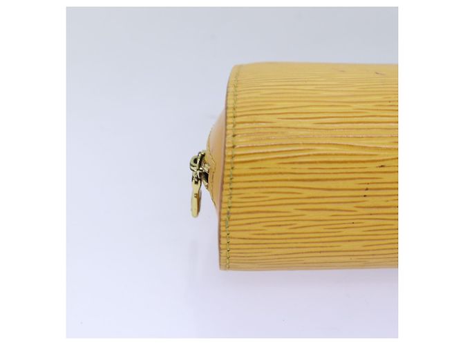 Estuche LOUIS VUITTON Epi Dauphine PM Amarillo M48449 Autenticación LV th4880 - vista 14