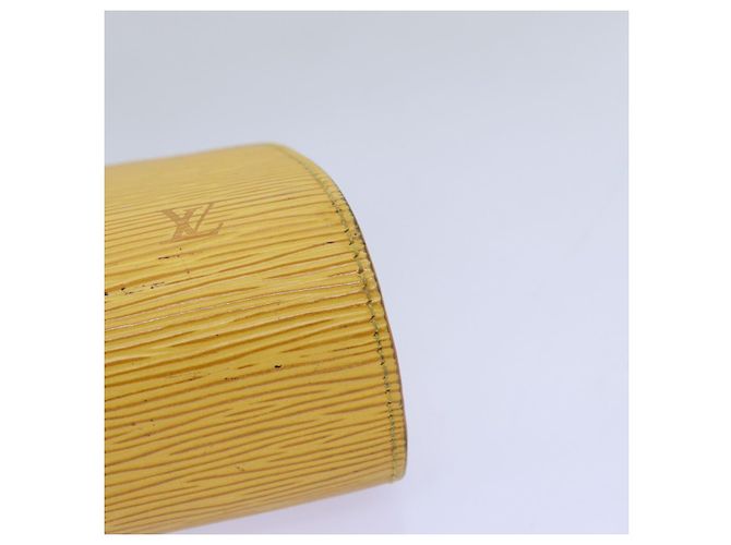 Estuche LOUIS VUITTON Epi Dauphine PM Amarillo M48449 Autenticación LV th4880 - vista 15