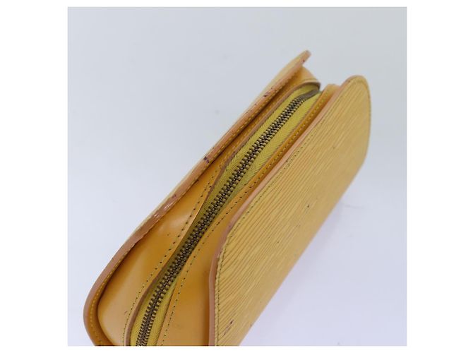 Estuche LOUIS VUITTON Epi Dauphine PM Amarillo M48449 Autenticación LV th4880 - vista 5