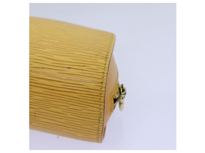 Estuche LOUIS VUITTON Epi Dauphine PM Amarillo M48449 Autenticación LV th4880 - vista 7