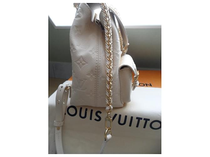 Louis Vuitton Zaino di backup Bianco sporco - vista 3