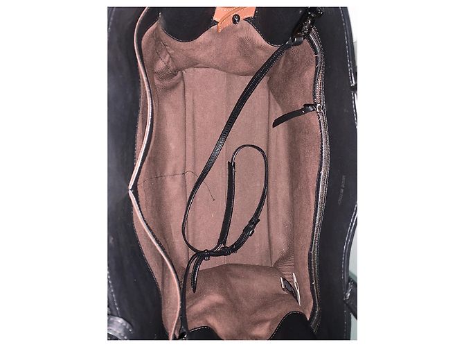 Borsa a mano Zadig & Voltaire Candide in pelle marrone nera Nero - vista 4