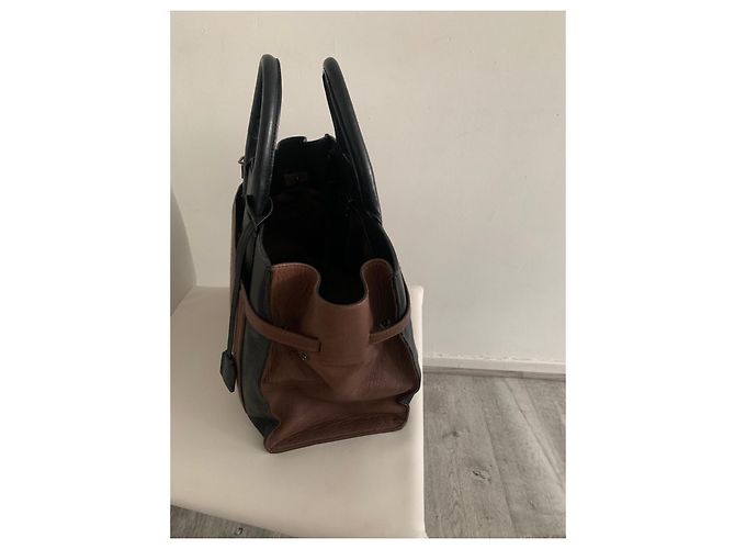 Borsa a mano Zadig & Voltaire Candide in pelle marrone nera Nero - vista 8