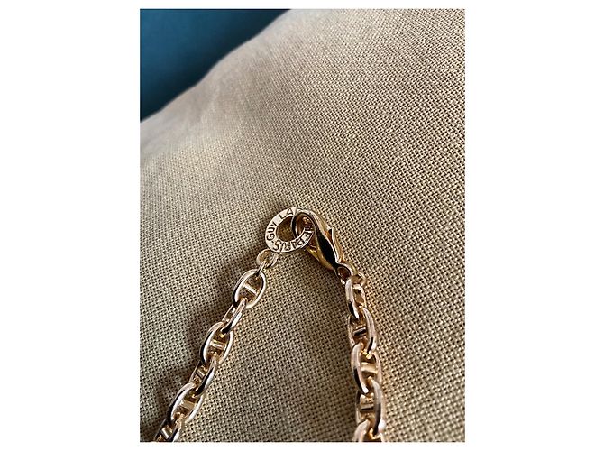 Collar Guy Laroche de metal dorado 46 cm - vista 4
