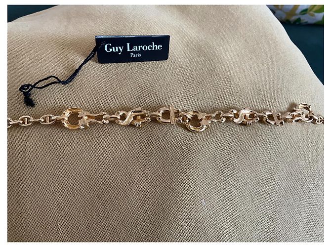 Collar Guy Laroche de metal dorado 46 cm - vista 8