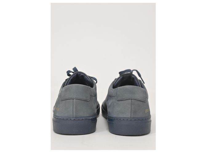 Autre Marque Progetti comuni Sneakers basse Achilles in camoscio blu - vista 10