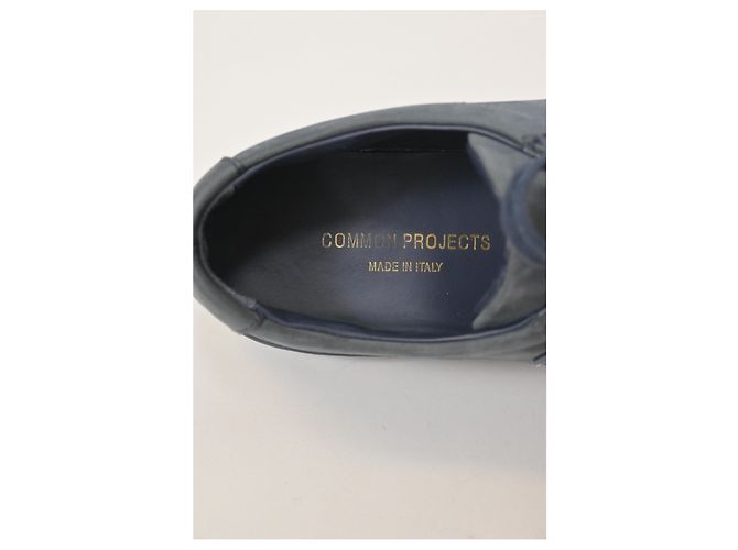 Autre Marque Progetti comuni Sneakers basse Achilles in camoscio blu - vista 11