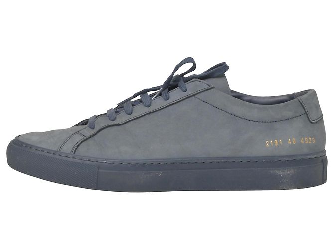 Autre Marque Progetti comuni Sneakers basse Achilles in camoscio blu - vista 2