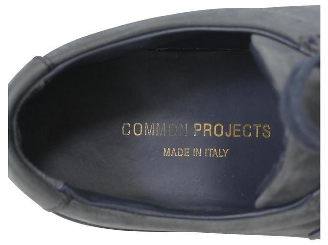 Autre Marque Progetti comuni Sneakers basse Achilles in camoscio blu - vista 5