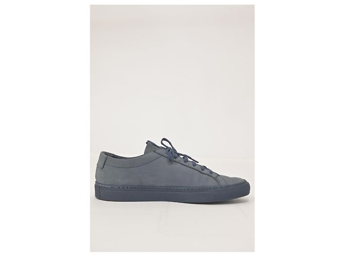 Autre Marque Progetti comuni Sneakers basse Achilles in camoscio blu - vista 7