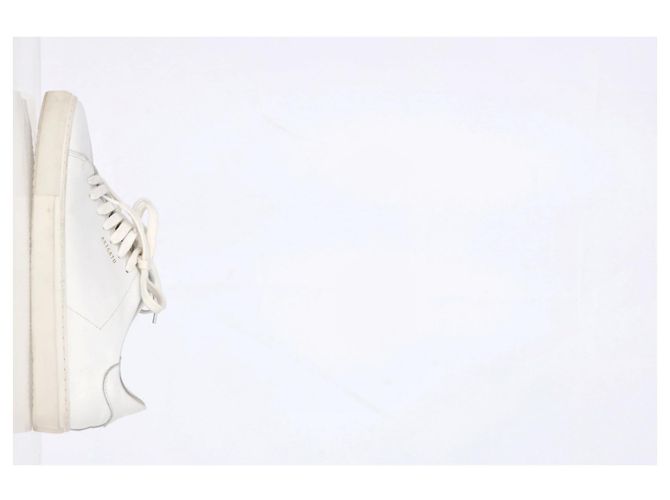 Sneakers basse Axel Arigato Clean 90' in pelle bianca - vista 13