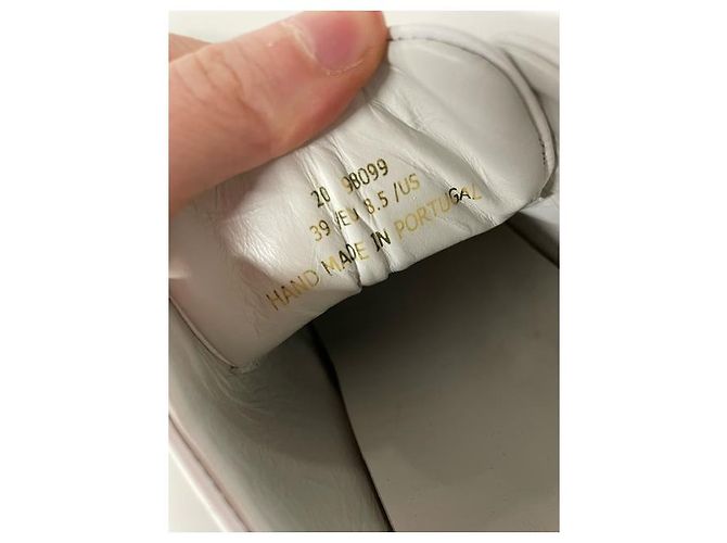 Sneakers basse Axel Arigato Clean 90' in pelle bianca - vista 15