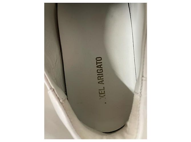 Sneakers basse Axel Arigato Clean 90' in pelle bianca - vista 16