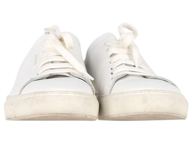 Sneakers basse Axel Arigato Clean 90' in pelle bianca - vista 2