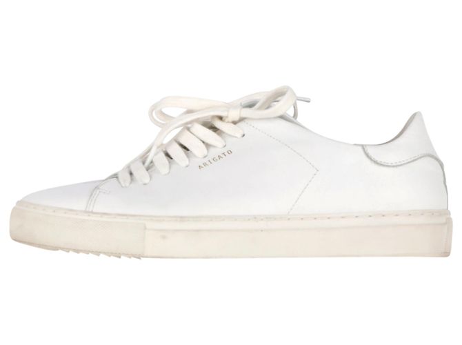 Sneakers basse Axel Arigato Clean 90' in pelle bianca - vista 5
