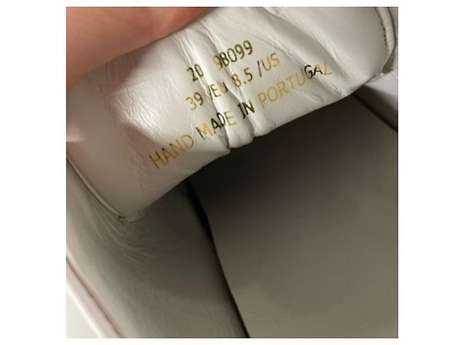 Sneakers basse Axel Arigato Clean 90' in pelle bianca - vista 7