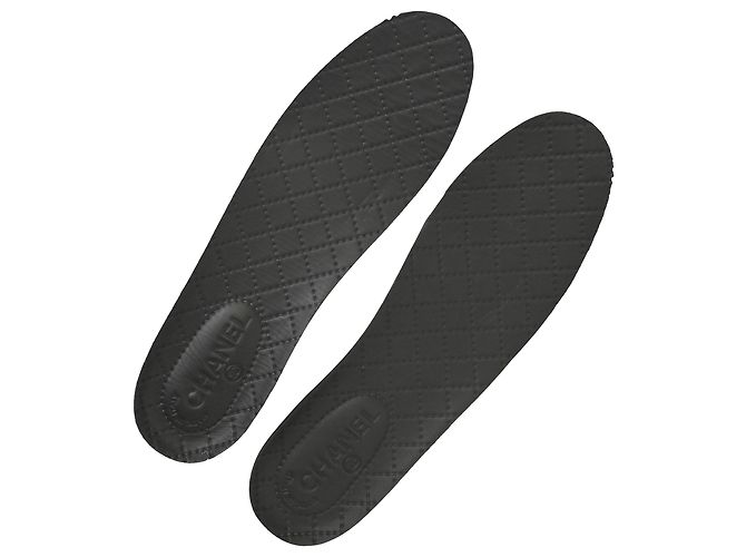 Timeless Scarpe da ginnastica slip on Chanel in tweed nero - vista 5