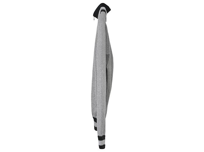 Timeless Giacca con zip Chanel in viscosa argento Metallico - vista 2