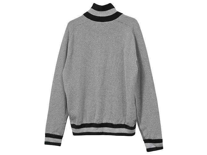 Timeless Giacca con zip Chanel in viscosa argento Metallico - vista 3