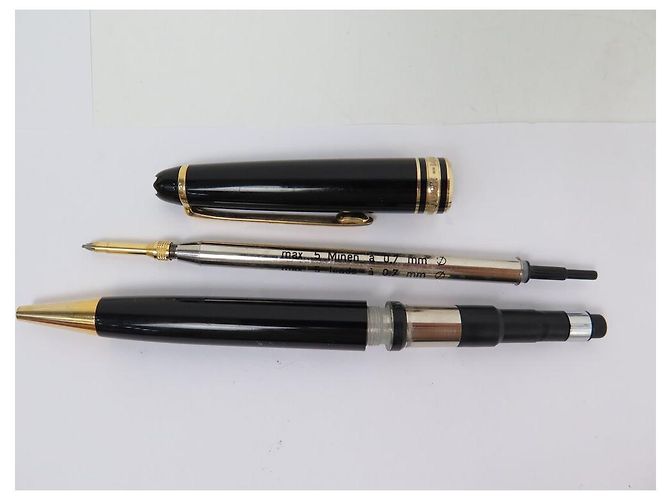 PENNA MECCANICA CLASSICA MONTBLANC MEISTERSTUCK PENNA MB12737 Nero - vista 11