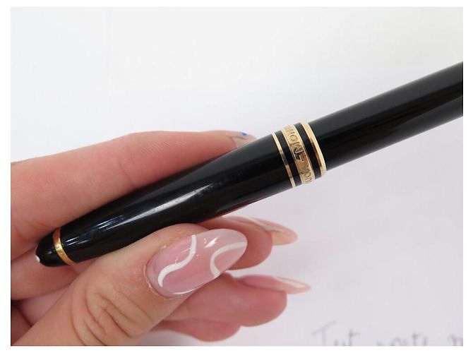 PENNA MECCANICA CLASSICA MONTBLANC MEISTERSTUCK PENNA MB12737 Nero - vista 14