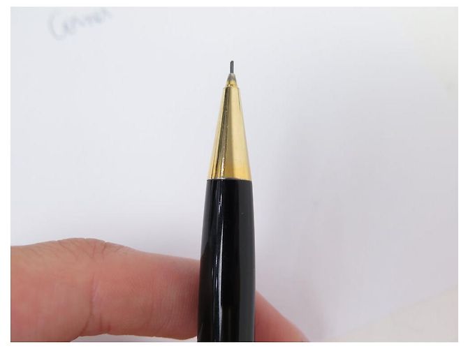 PENNA MECCANICA CLASSICA MONTBLANC MEISTERSTUCK PENNA MB12737 Nero - vista 2