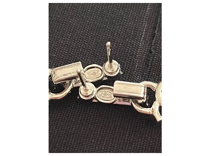 Chanel Ohrringe Tasche Silber - Ansicht 7