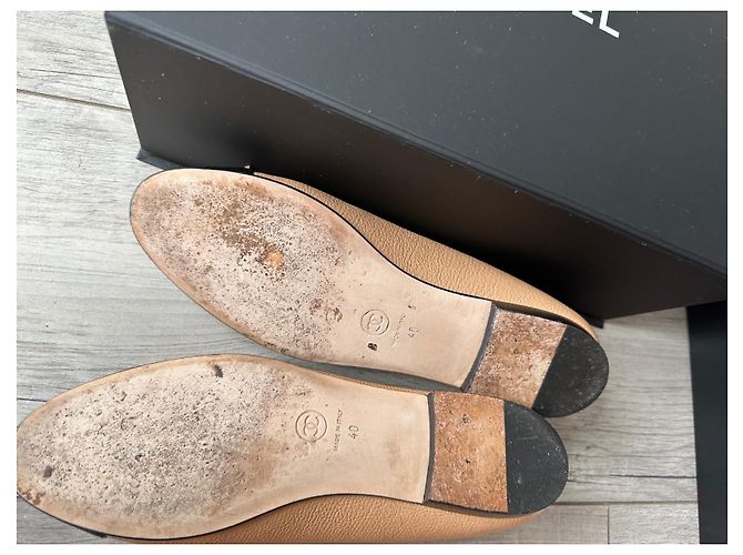 Cambon Chanel Ballettschuhe Kamel - Ansicht 3
