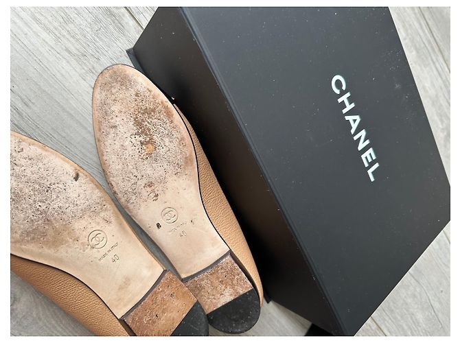 Cambon Chanel Ballettschuhe Kamel - Ansicht 4
