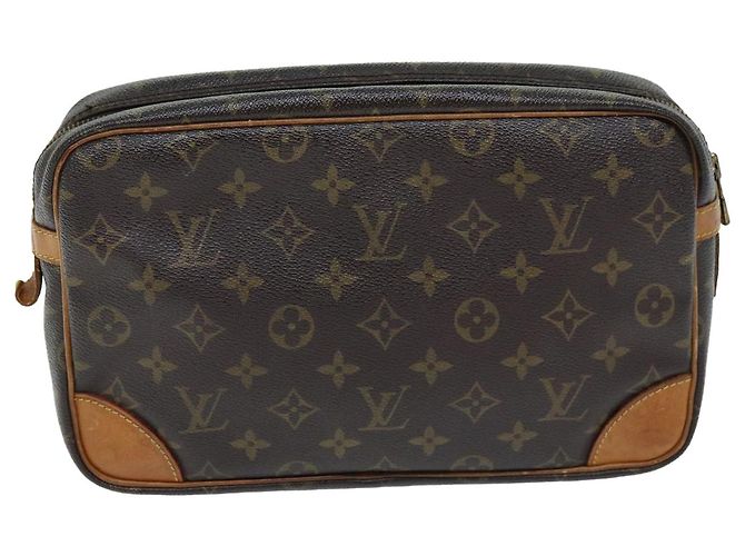 LOUIS VUITTON Monogram Compiegne 28 Pochette M51845 LV Auth am6092 Monogramma - vista 2