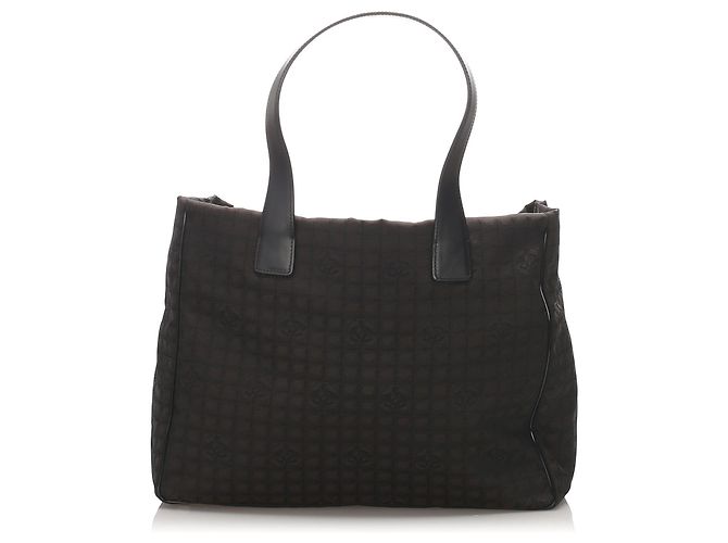 Borsa a tracolla CHANEL New Travel Line A26156 Marrone Nero Marrone scuro - vista 2