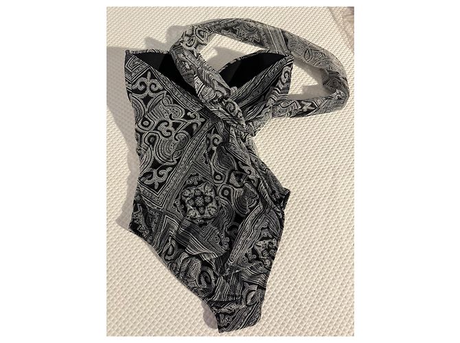 Traje de baño Gianfranco Ferré Estampado Gris y Negro Poliamida - vista 2