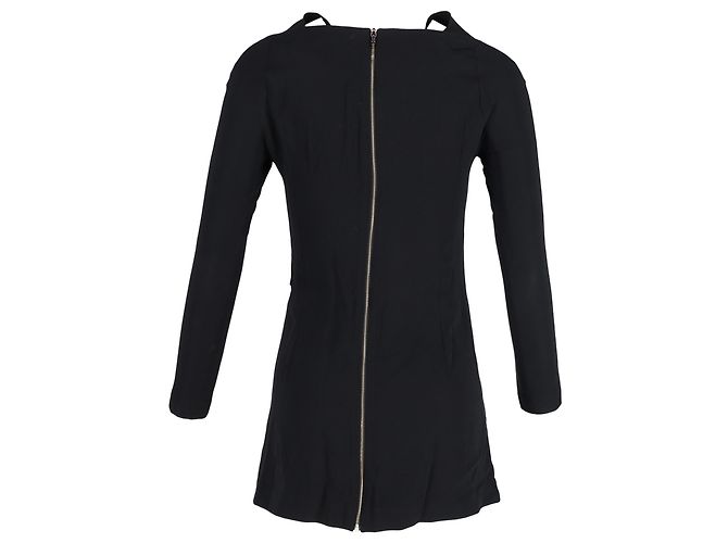 Miniabito Roland Mouret in viscosa nera Nero - vista 3