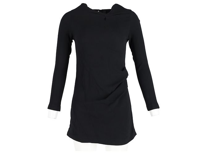 Miniabito Roland Mouret in viscosa nera Nero - vista 4