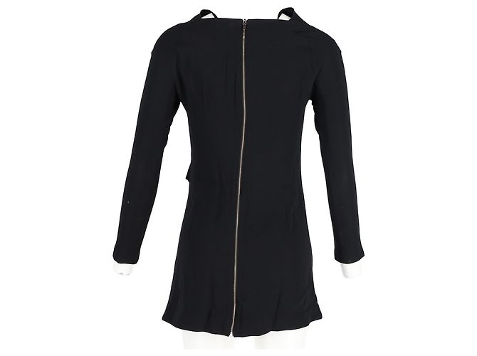 Miniabito Roland Mouret in viscosa nera Nero - vista 6