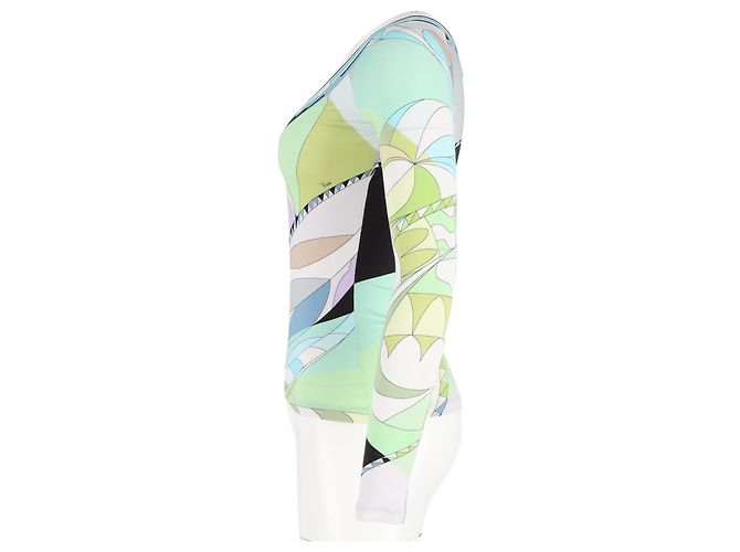 Top a maniche lunghe stampato Peter Pilotto in viscosa multicolor Multicolore - vista 4