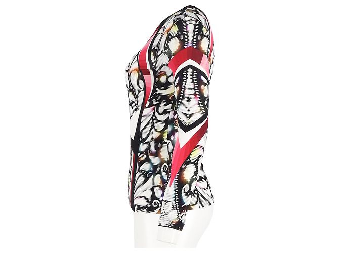 Top a maniche lunghe stampato Peter Pilotto in viscosa multicolor Multicolore - vista 8